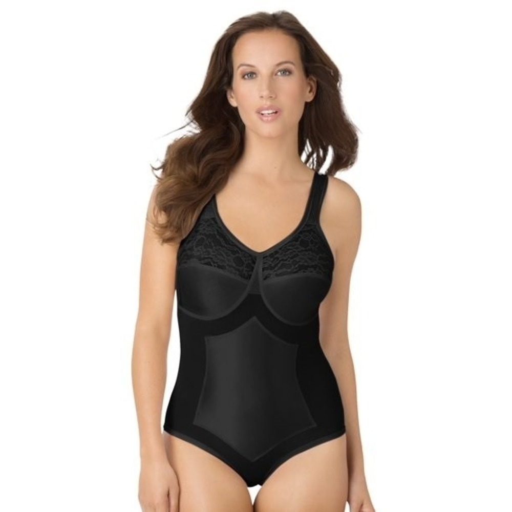 NWOT Secret Solutions 30/32 Plus Size Mesh Shaping Briefer Shapewear 102886